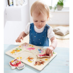 Inlegpuzzel Oma Linda's Dieren 8pcs
