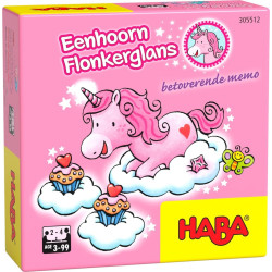 Supermini Spel - Eenhoorn Flonkerglans - Betoverende memo (Nederlands)