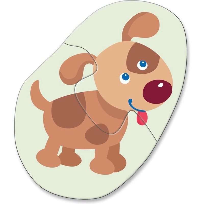 4 Eerste Puzzels Jonge dieren 2pcs 4 Eerste Puzzels Jonge dieren 2pcs