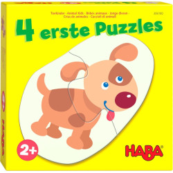 4 Eerste Puzzels Jonge dieren 2pcs 4 Eerste Puzzels Jonge dieren 2pcs