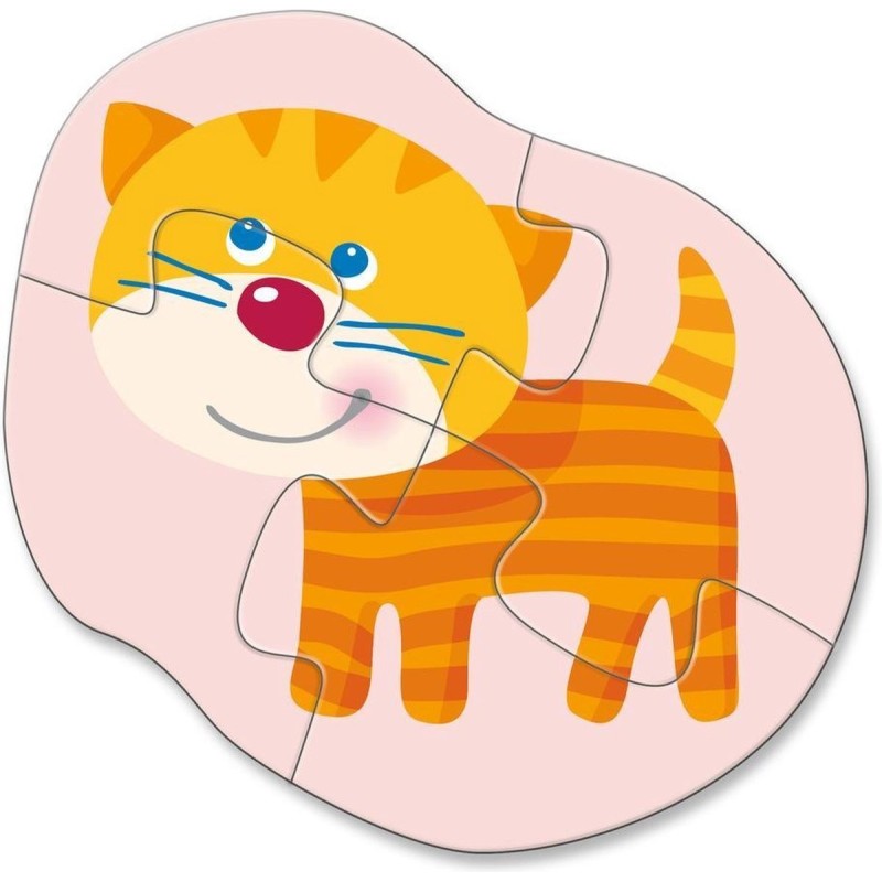 4 Eerste Puzzels Jonge dieren 2pcs 4 Eerste Puzzels Jonge dieren 2pcs