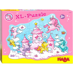 Puzzel Eenhoorn Flonkerglans Wolkenpuzzelpret 20pcs
