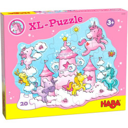 Puzzel Eenhoorn Flonkerglans Wolkenpuzzelpret 20pcs