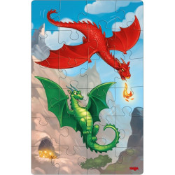 Puzzels Draken 24pcs set 2-delig