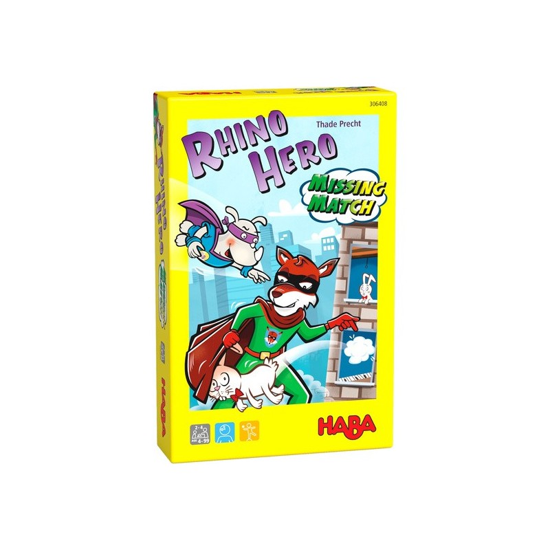 Spel Rhino Hero - Missing twin (Nederlands) Spel Rhino Hero - Missing twin (Nederlands)