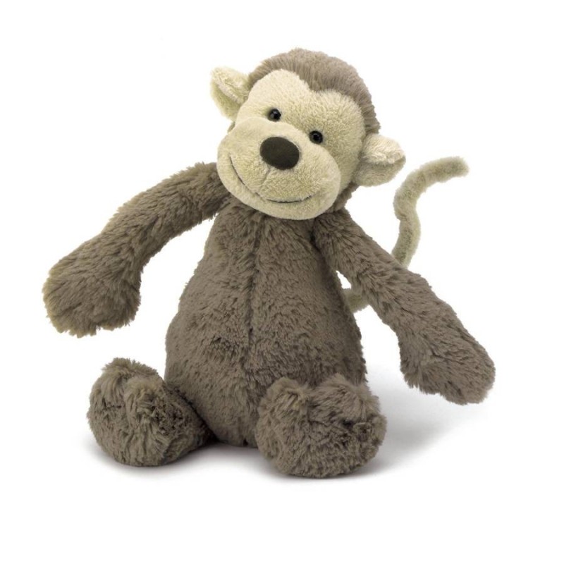 Knuffel Aap Bashful Monkey