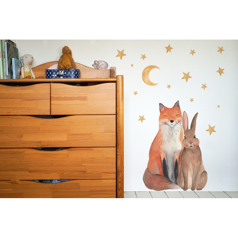 Muursticker Muis
