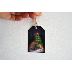 Cadeaulabelset Kerst