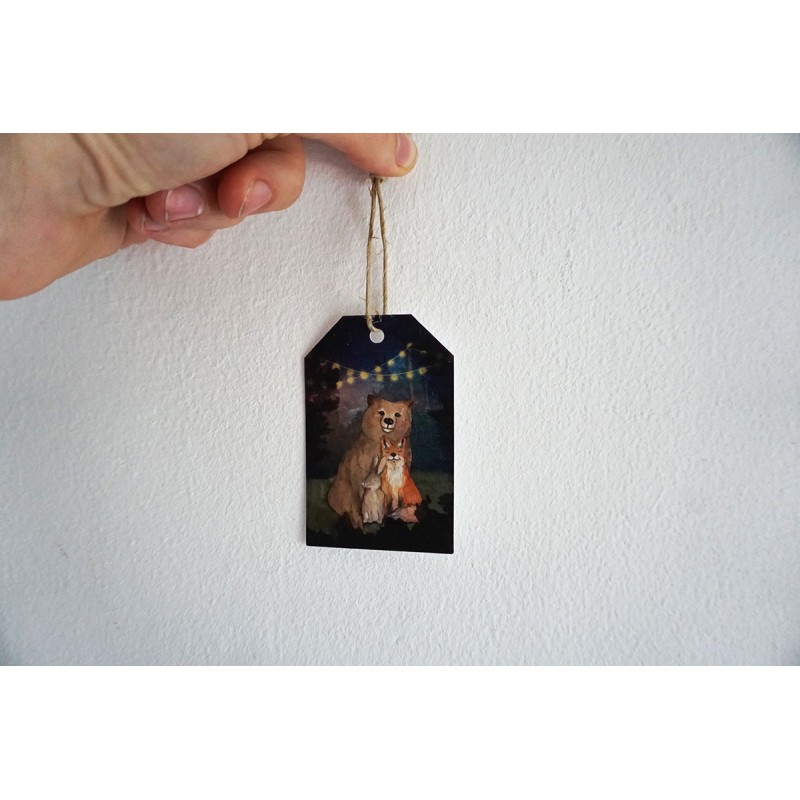 Cadeaulabelset Kerst