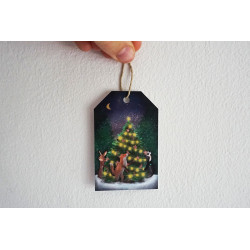 Cadeaulabelset Kerst