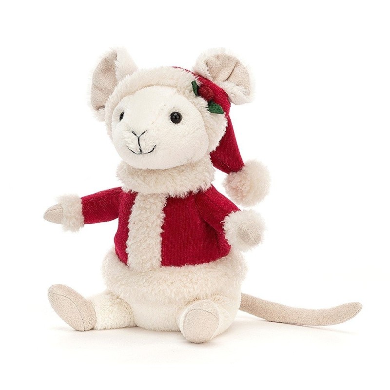 Knuffel Muis Merry Mouse Knuffel Muis Merry Mouse