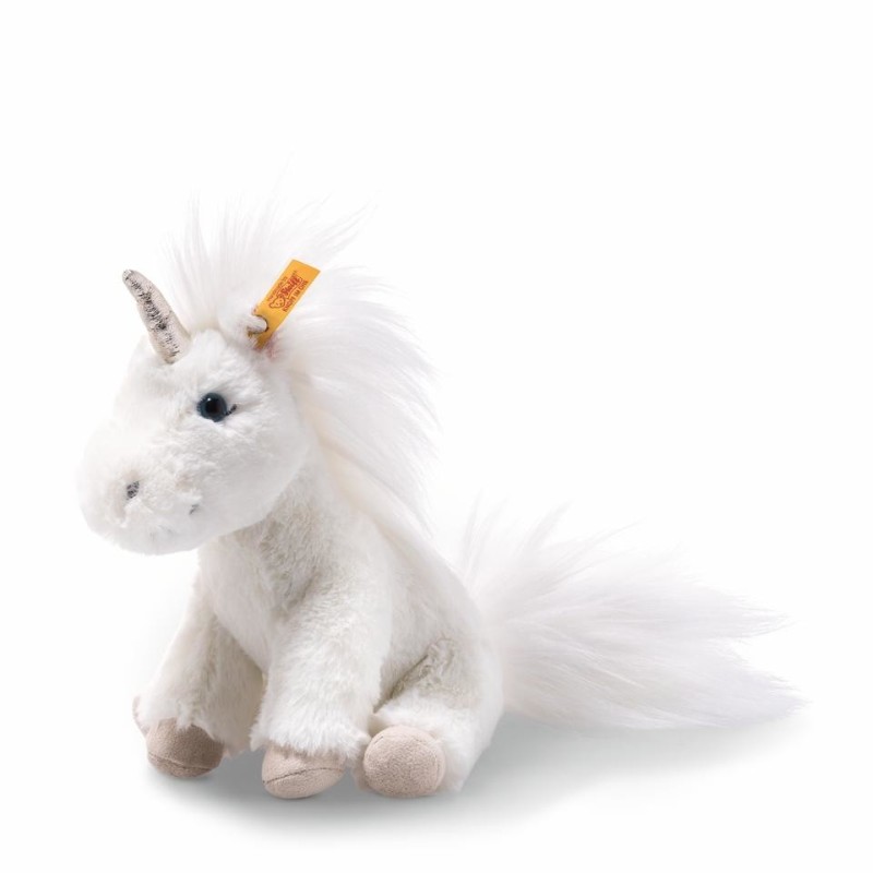 Knuffel Eenhoorn Unica Floppy Zittend 18 cm
