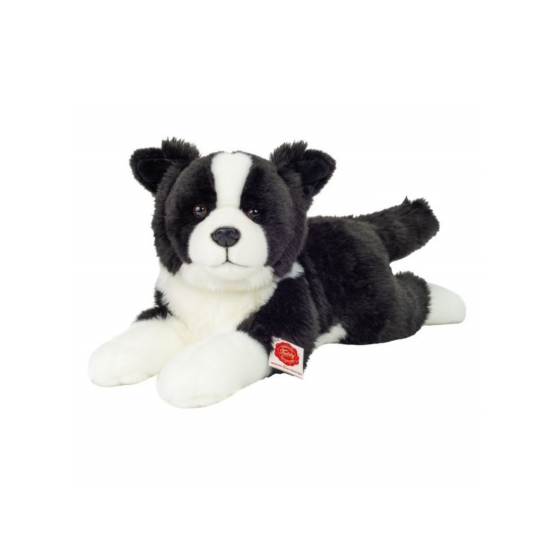 Knuffel Hond Border Collie Liggend 45 cm Knuffel Hond Border Collie Liggend 45 cm