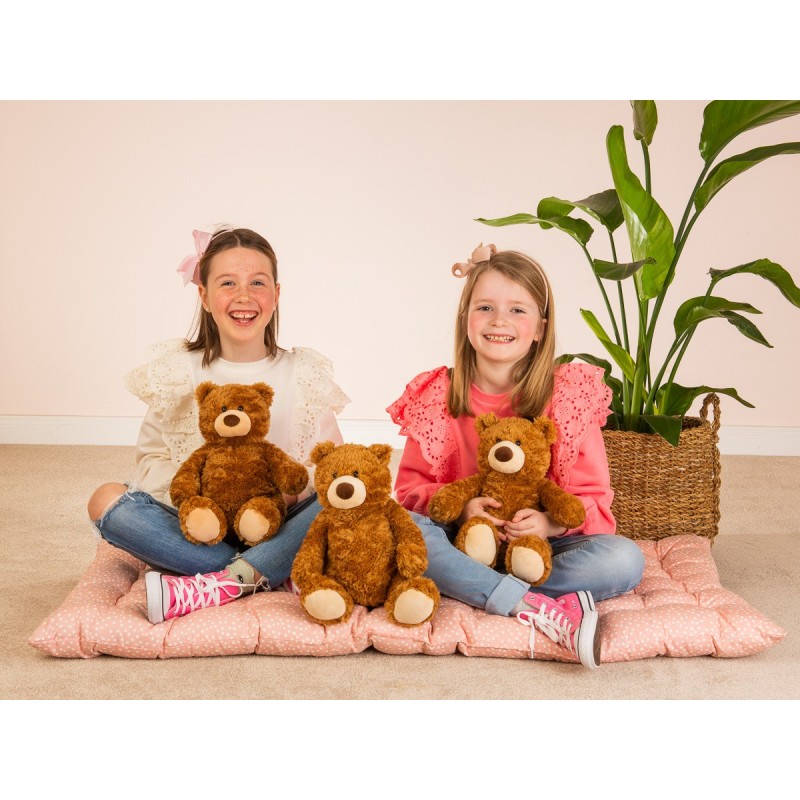Knuffel Teddy Beer Hazelnootbruin 34 cm