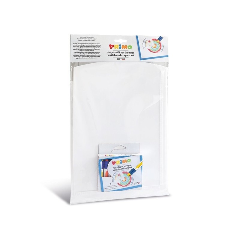 Waskrijt 8 stuks met Grip en Whiteboard Waskrijt 8 stuks met Grip en Whiteboard