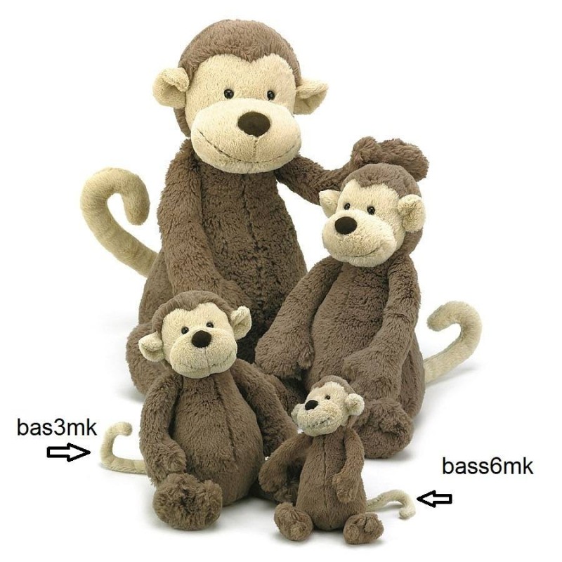 Knuffel Aap Bashful Monkey