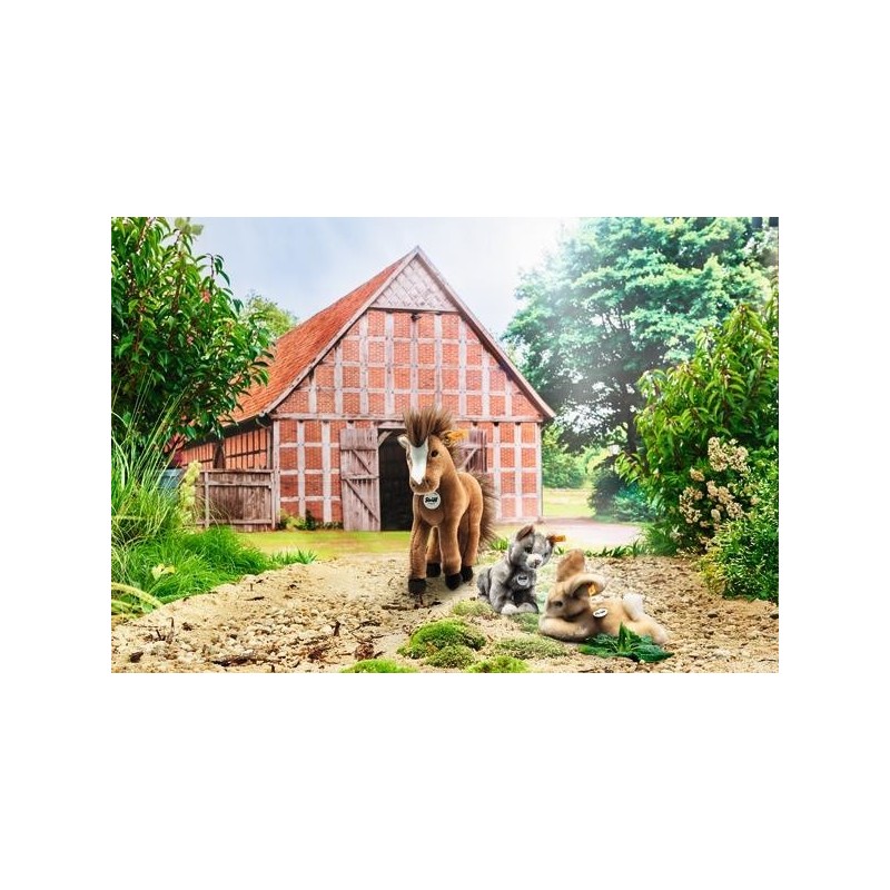 Knuffel Konijn Schnucki Beige 24 cm
