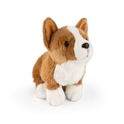 Knuffel Hond Corgi Zittend