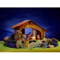 Bodemplaat Grondplaat voor Kerststal 35014 Bodemplaat Grondplaat voor Kerststal 35014