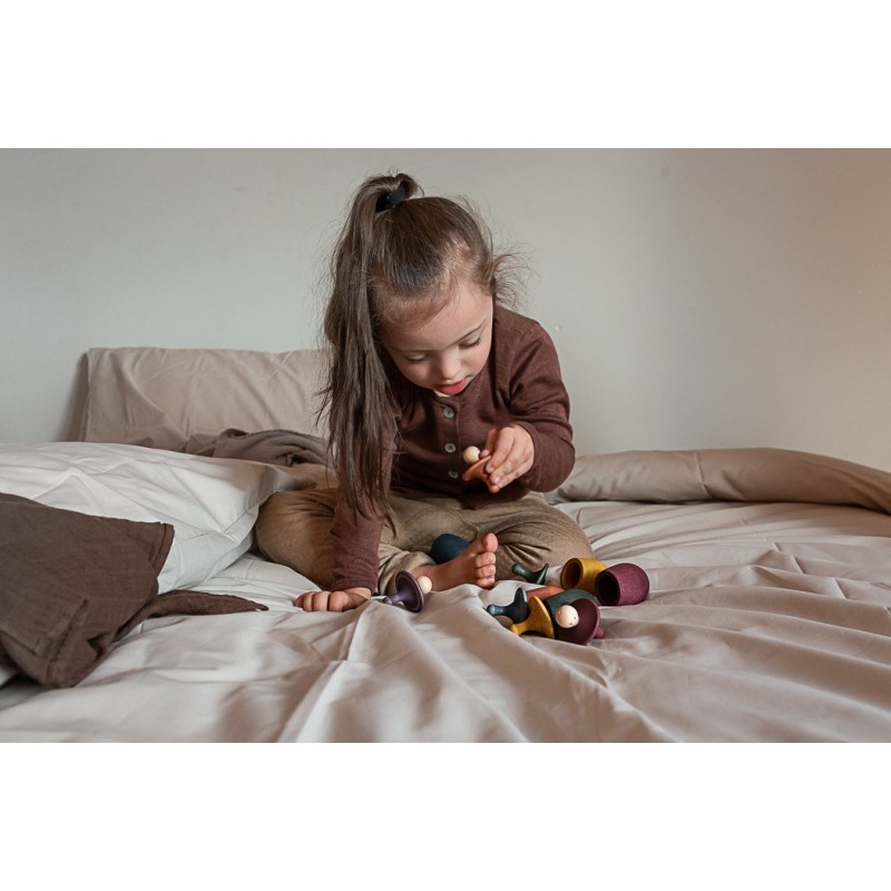 Little Things Purple Houten Opbergdoosje 21-224