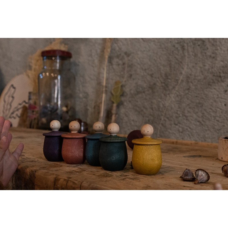 Little Things Green Houten Opbergdoosje 21-226