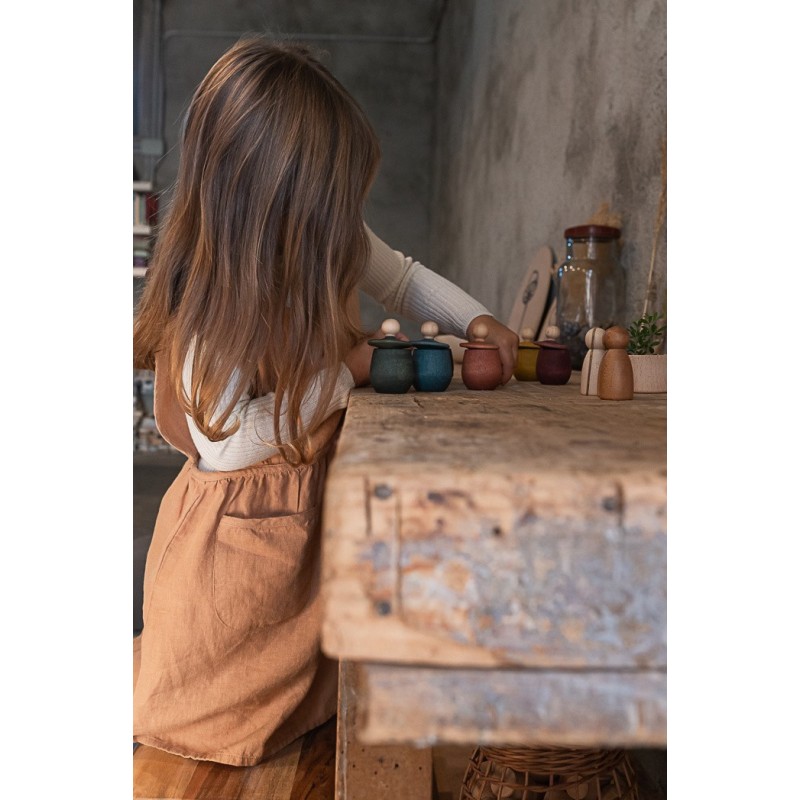 Little Things Green Houten Opbergdoosje 21-226
