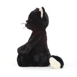 Knuffel Kat Bashful Black Kitten Medium Knuffel Kat Bashful Black Kitten Medium