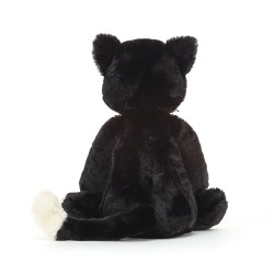 Knuffel Kat Bashful Black Kitten Medium Knuffel Kat Bashful Black Kitten Medium