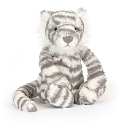 Knuffel Sneeuwtijger Bashful Medium