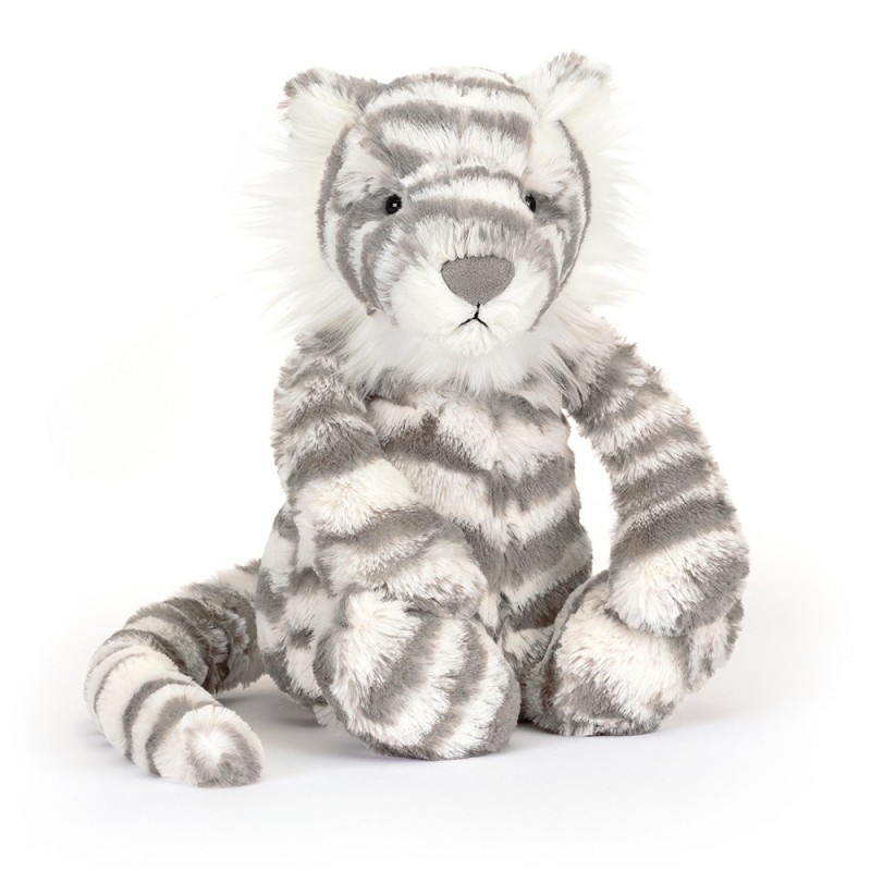 Knuffel Sneeuwtijger Bashful Medium Knuffel Sneeuwtijger Bashful Medium