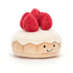 Knuffel Gebakje Pretty Patisserie Tarte Aux Fraises