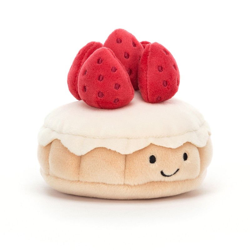 Knuffel Gebakje Pretty Patisserie Tarte Aux Fraises Knuffel Gebakje Pretty Patisserie Tarte Aux Fraises