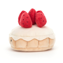 Knuffel Gebakje Pretty Patisserie Tarte Aux Fraises Knuffel Gebakje Pretty Patisserie Tarte Aux Fraises