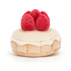 Knuffel Gebakje Pretty Patisserie Tarte Aux Fraises Knuffel Gebakje Pretty Patisserie Tarte Aux Fraises