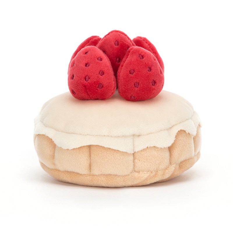 Knuffel Gebakje Pretty Patisserie Tarte Aux Fraises Knuffel Gebakje Pretty Patisserie Tarte Aux Fraises