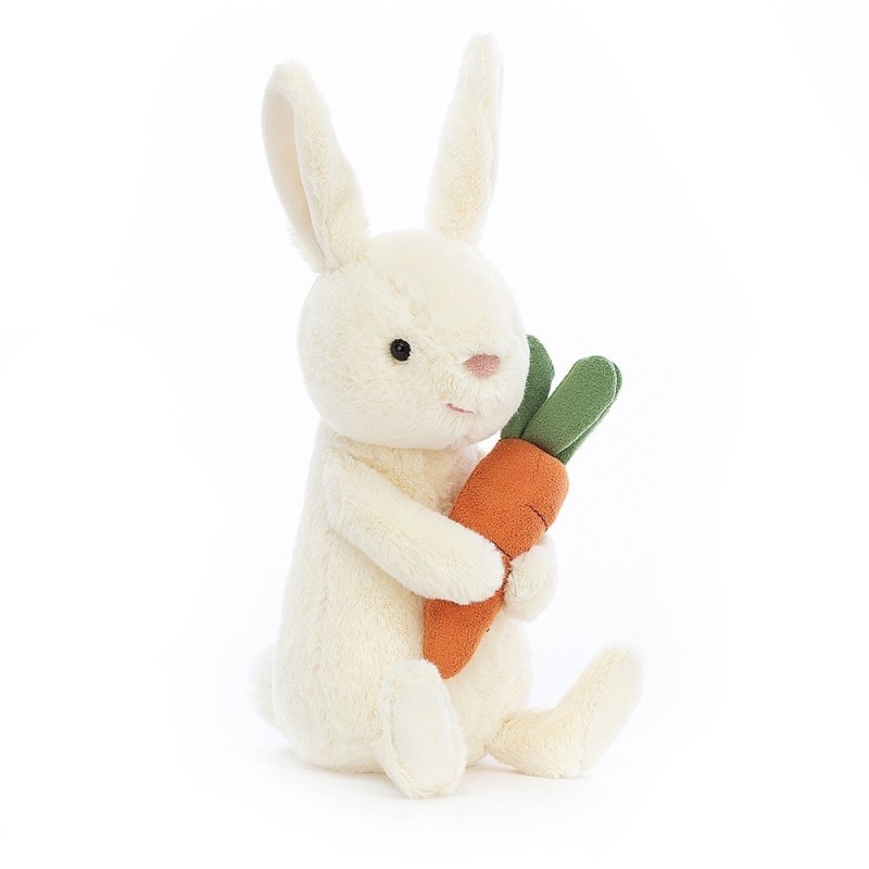 Knuffel Konijn Bobbi Bunny with Carrot