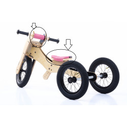 Seatcover en Handlebar Roze
