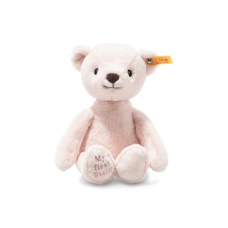 Knuffel Teddybeer Soft Cuddly Friends My First Steiff Rosa