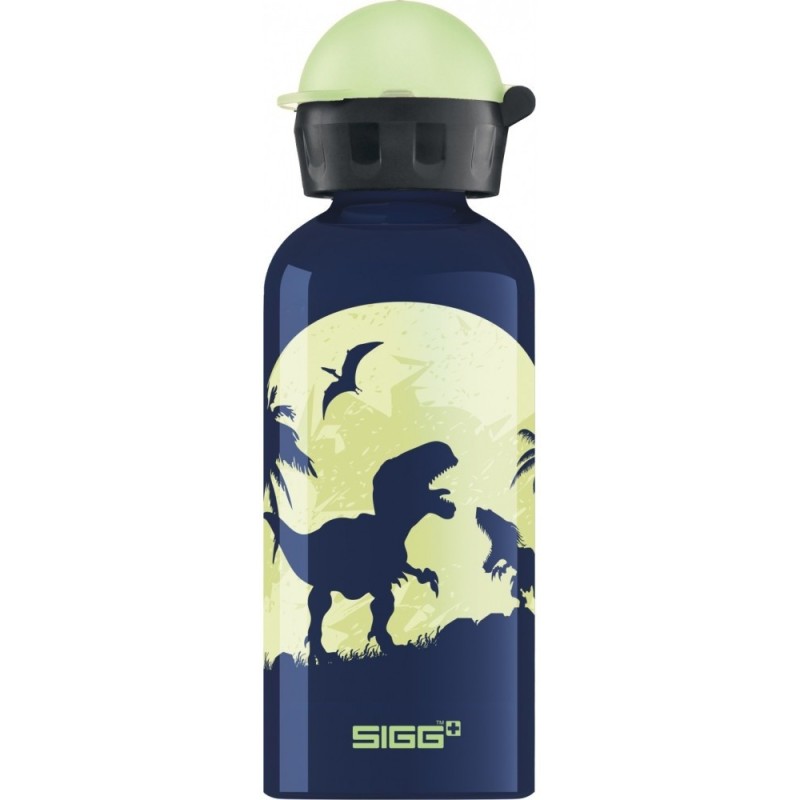 Drinkfles Glow in the Dark Dino 400ml