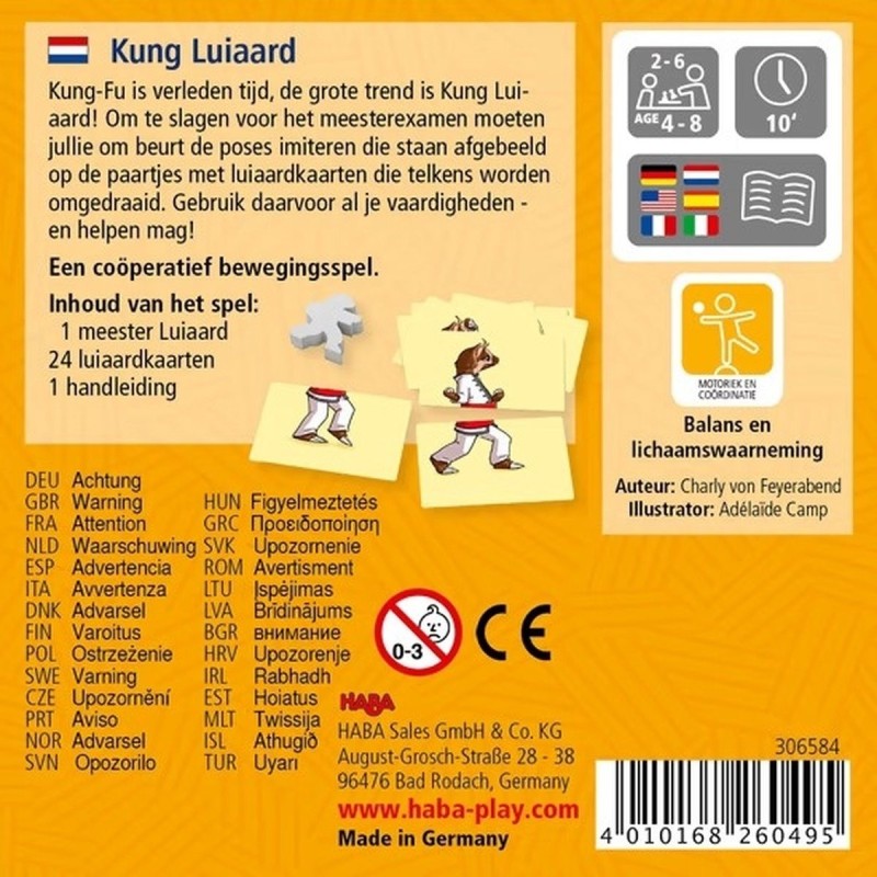 Supermini Spel - Kung Luiaard (Nederlands)