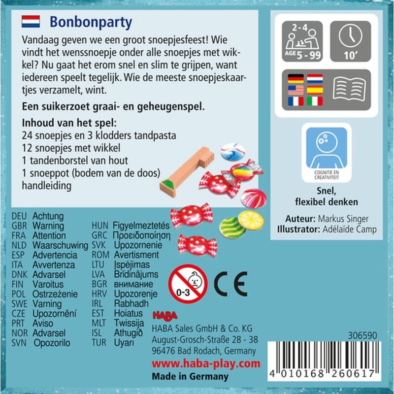 Supermini Spel - Bonbonparty (Nederlands)