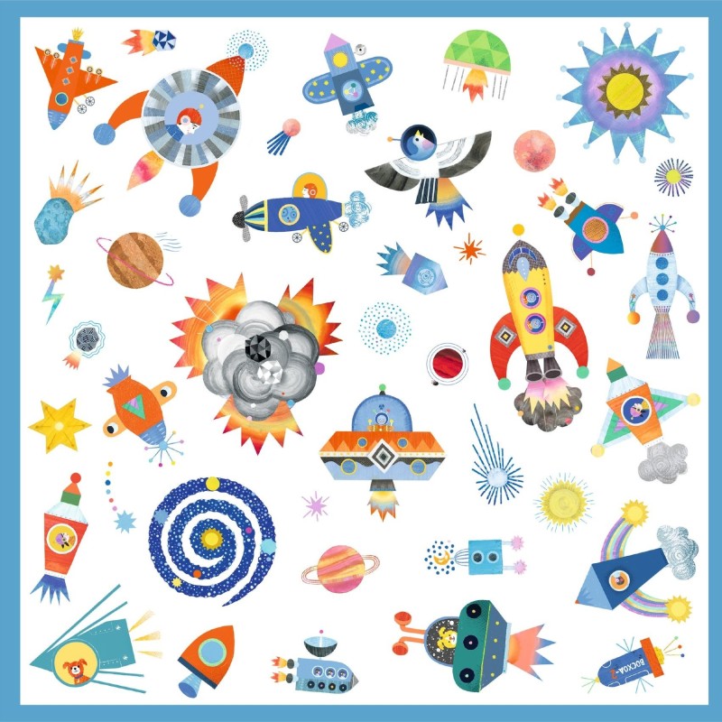 Stickerset Ruimte Interstellar Stickerset Ruimte Interstellar