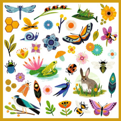 Stickerset Garden