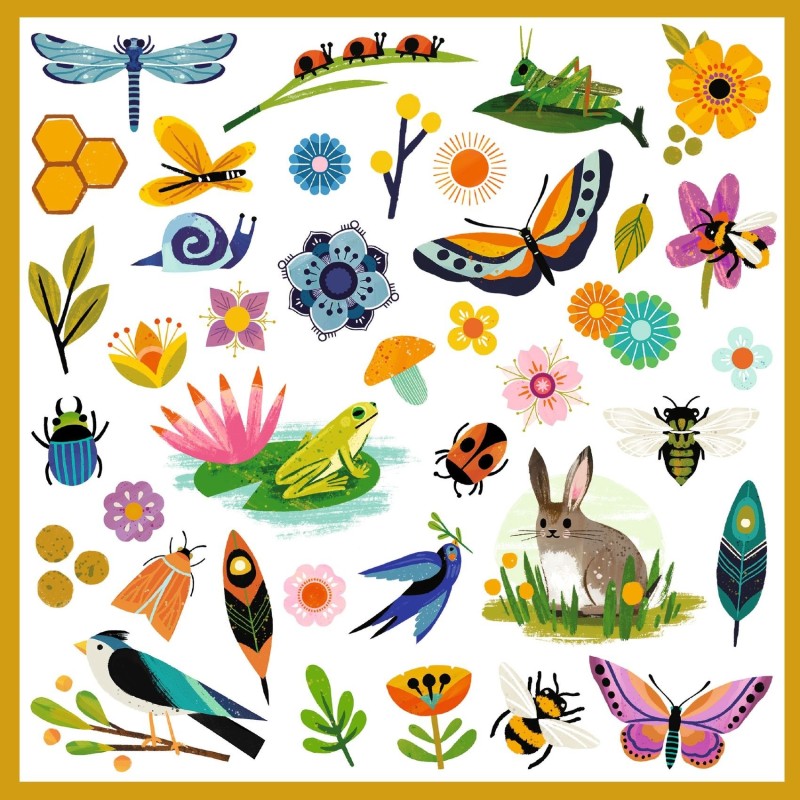 Stickerset Garden