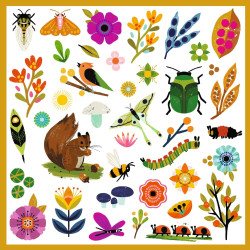 Stickerset Garden