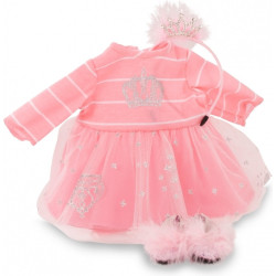 Boutique, combi "Little Princess", babypoppen 30-33 cm (Inhoud: 4-delig)