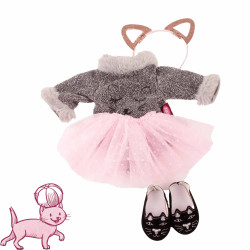 Boutique, combi "Cat", staanpoppen 45-50 cm (Inhoud: 4-delig)