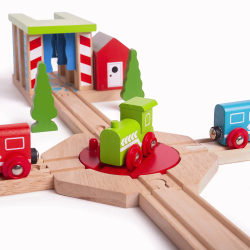 Draaischijf voor Treinbaan