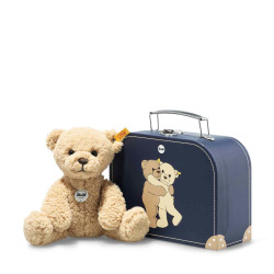Knuffel Ben Teddy Bear in Koffer 21cm