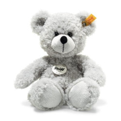 Knuffel Teddybeer Fynn grijs 28cm